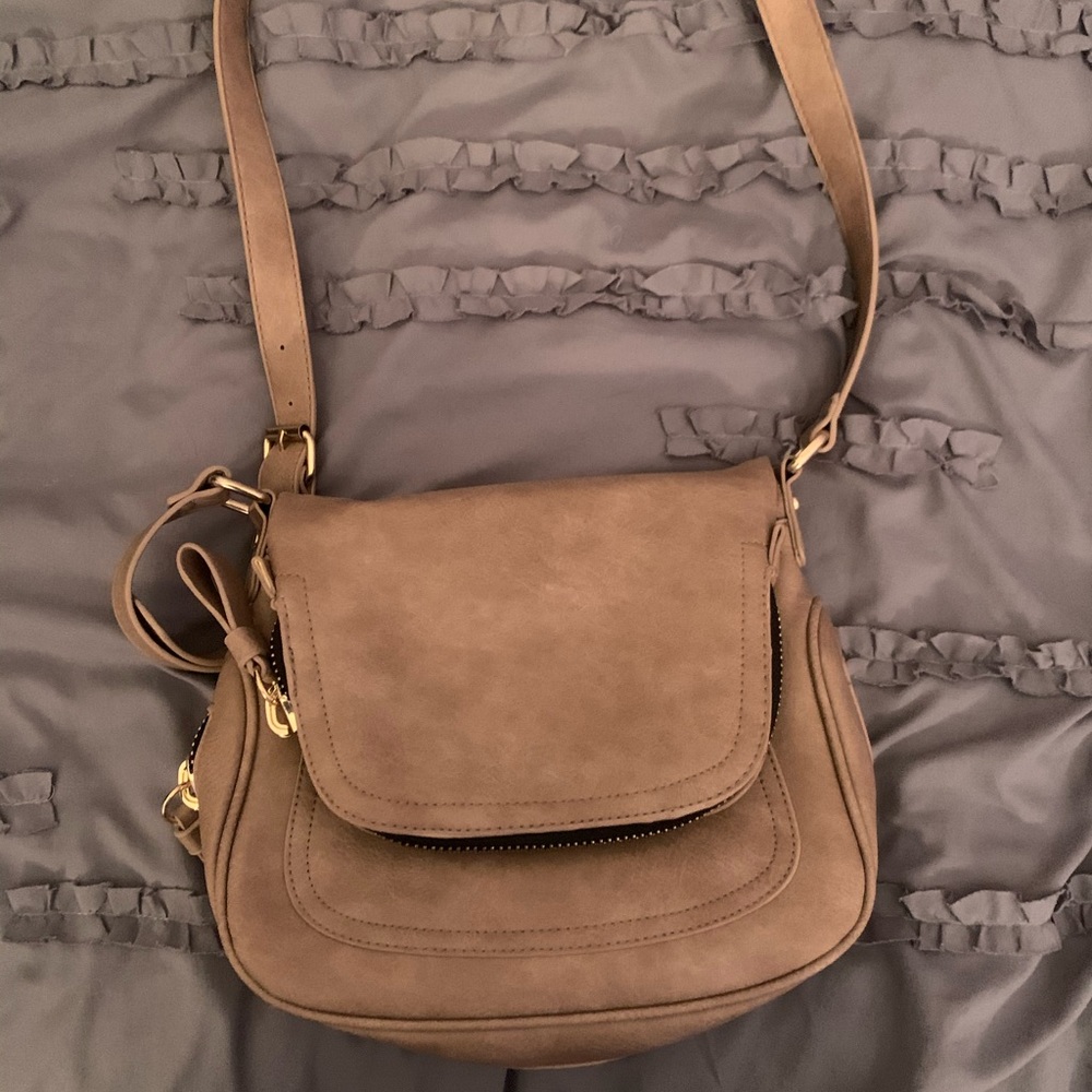 Tan purse